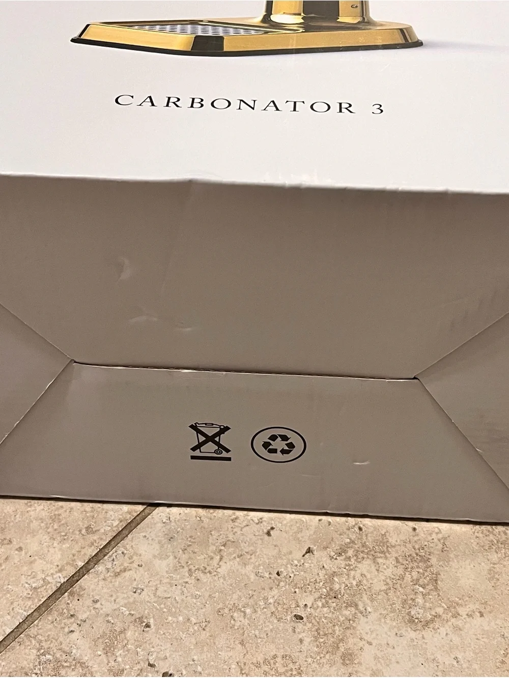 Aarke Carbonator Model AA-C3 Carbonator III 3 NEW $250 GOLD Sparking Water Maker